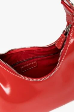 SCOTTY BAG | TOMATO -Fashion Shop STAUD SCOTTY BAG TOMATO CALF SUMMER PF 21 5