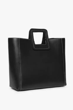 SHIRLEY LEATHER BAG | BLACK 13 SHIRLEY LEATHER BAG | BLACK -Fashion Shop STAUD SHIRLEY BAG BLACK FALL19 4