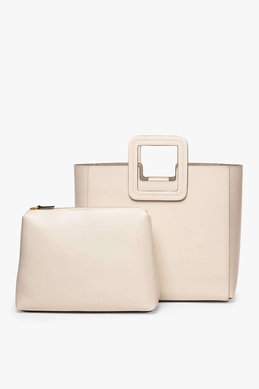SHIRLEY LEATHER BAG | CREAM 3 SHIRLEY LEATHER BAG | CREAM - Image 3