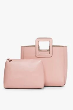 SHIRLEY LEATHER BAG | DARK BLUSH -Fashion Shop STAUD SHIRLEY DARK BLUSH CALF NAPPA SPRING 21 3