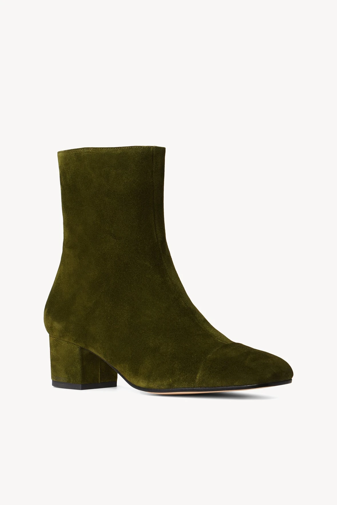 AIMEE SHORT BOOT | OLIVE SUEDE 3 AIMEE SHORT BOOT | OLIVE SUEDE - Image 3