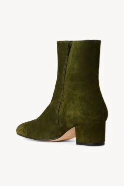 AIMEE SHORT BOOT | OLIVE SUEDE 11 AIMEE SHORT BOOT | OLIVE SUEDE -Fashion Shop STAUD AIMEE SHORT BOOT OLIVE FALL 22 ECOM 3