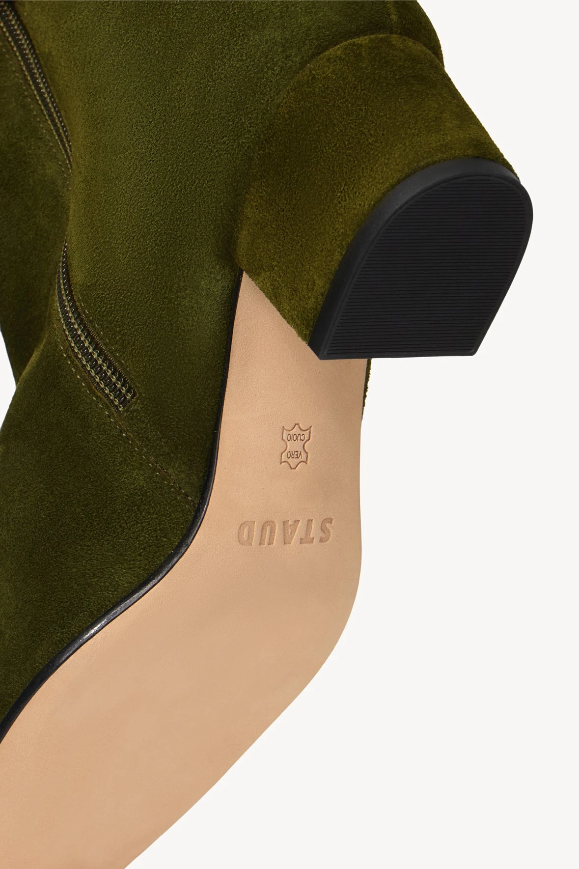 AIMEE SHORT BOOT | OLIVE SUEDE 6 AIMEE SHORT BOOT | OLIVE SUEDE - Image 6