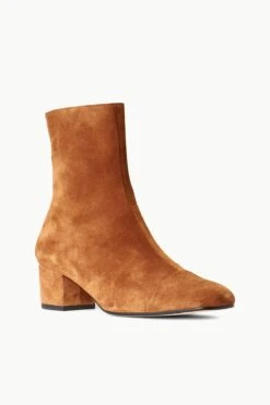 AIMEE SHORT BOOT | TAN SUEDE 9 AIMEE SHORT BOOT | TAN SUEDE -Fashion Shop STAUD AIMEE SHORT BOOT TAN FALL 22 ECOM 2
