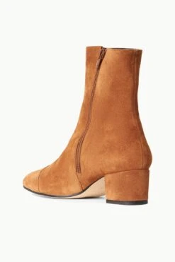 AIMEE SHORT BOOT | TAN SUEDE 10 AIMEE SHORT BOOT | TAN SUEDE -Fashion Shop STAUD AIMEE SHORT BOOT TAN FALL 22 ECOM 3