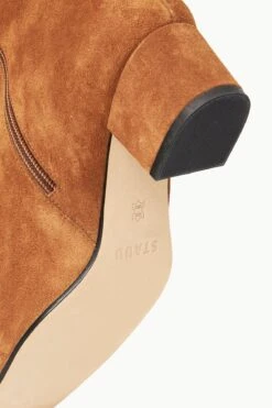 AIMEE SHORT BOOT | TAN SUEDE 12 AIMEE SHORT BOOT | TAN SUEDE -Fashion Shop STAUD AIMEE SHORT BOOT TAN FALL 22 ECOM 4