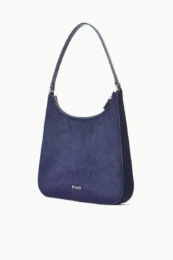 ALEC BAG | NAVY HAIRCALF -Fashion Shop STAUD ALEC BAG NAVY FALL 23 ECOM 2