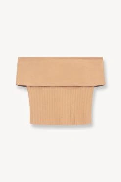 ARTISTRY TOP | CAMEL 10 ARTISTRY TOP | CAMEL -Fashion Shop STAUD ARTISTRY KNIT TOP CAMEL FALL 23 ECOM 1