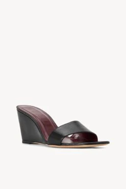 BILLIE WEDGE | BLACK -Fashion Shop STAUD BILLIE WEDGE BLK SEASON 22 ECOM 2