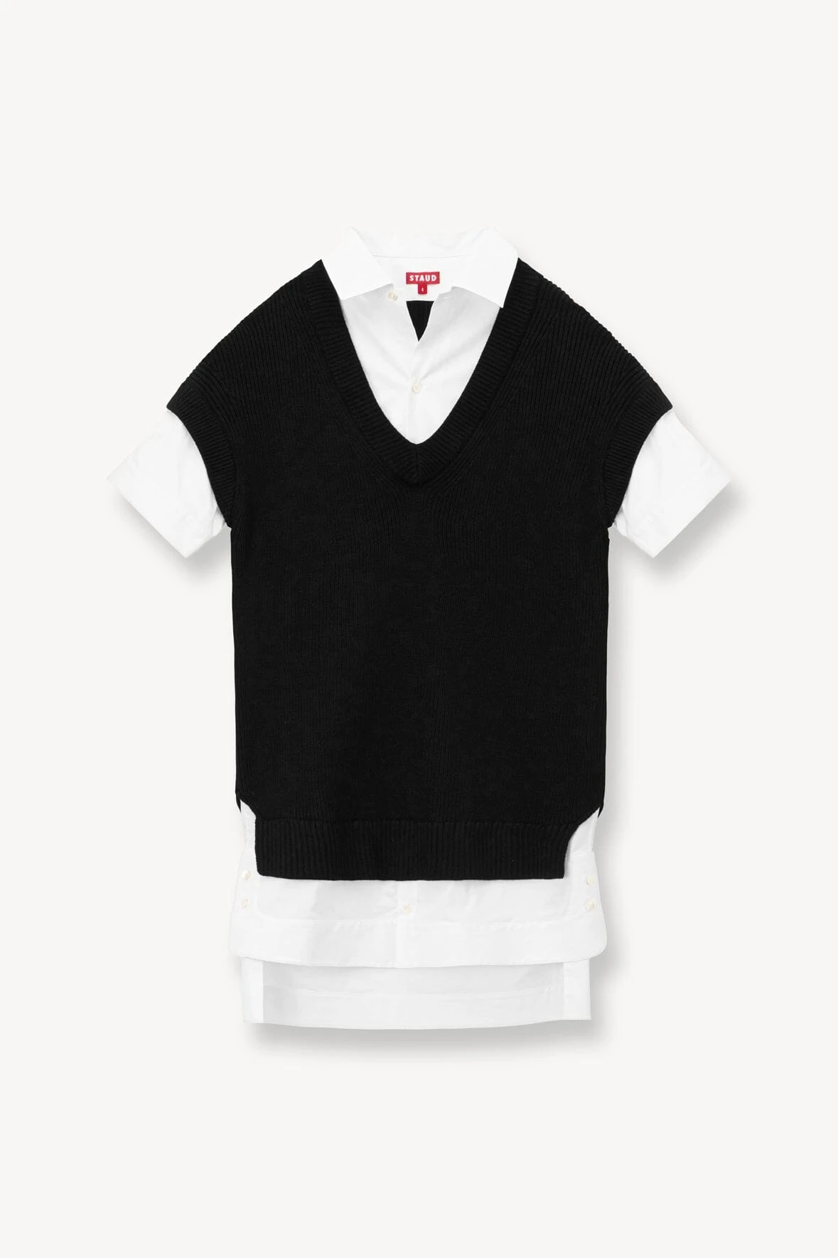 BRIDGET DRESS | BLACK WHITE 5 BRIDGET DRESS | BLACK WHITE - Image 5