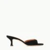 BRIGITTE MULE | BLACK SUEDE
