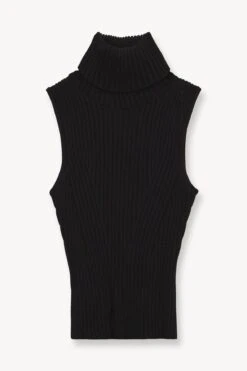 CALLUM TOP | BLACK -Fashion Shop STAUD CALLUM SWEATER BLACK FALL 23 ECOM 1