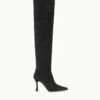 CAMI OVER THE KNEE BOOT | BLACK SUEDE