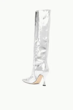 CAMI BOOT | CHROME -Fashion Shop STAUD CAMI BOOT CHROME FALL 23 ECOM 3