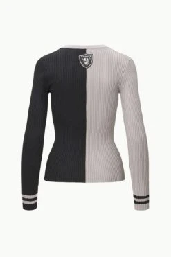 THE STAUD NFL CARGO SWEATER | LAS VEGAS RAIDERS -Fashion Shop STAUD CARGOSWEATERXNFL SWEATER LASVEGASRAIDERS FANATICS 23 ECOM 2