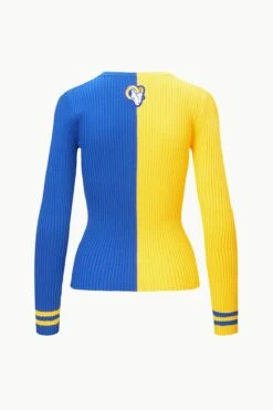 THE STAUD NFL CARGO SWEATER | LOS ANGELES RAMS 14 THE STAUD NFL CARGO SWEATER | LOS ANGELES RAMS -Fashion Shop STAUD CARGOSWEATERXNFL SWEATER LOSANGELESRAMS FANATICS 23 ECOM 2