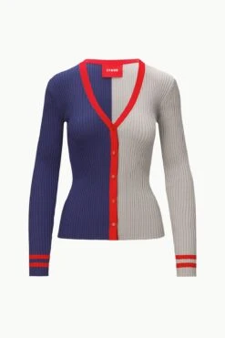 THE STAUD NFL CARGO SWEATER | NEW ENGLAND PATRIOTS -Fashion Shop STAUD CARGOSWEATERXNFL SWEATER NEWENGLANDPATRIOTS FANATICS 23 ECOM 1