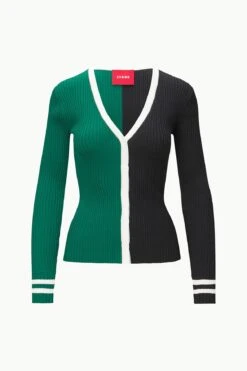 THE STAUD NFL CARGO SWEATER | NEW YORK JETS -Fashion Shop STAUD CARGOSWEATERXNFL SWEATER NEWYORKJETS FANATICS 23 ECOM 1