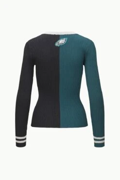 THE STAUD NFL CARGO SWEATER | PHILADELPHIA EAGLES -Fashion Shop STAUD CARGOSWEATERXNFL SWEATER PHILADELPHIAEAGLES FANATICS 23 ECOM 2
