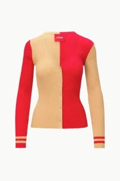 THE STAUD NFL CARGO SWEATER | SAN FRANCISCO 49ERS -Fashion Shop STAUD CARGOSWEATERXNFL SWEATER SANFRANCISCO49ERS FANATICS 23 ECOM 1