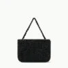 CARMEN BEADED BOX BAG | BLACK