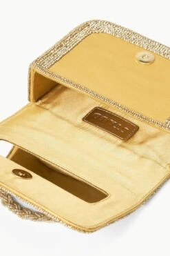 CARMEN BEADED BOX BAG | GOLD -Fashion Shop STAUD CARMENBEADEDBOXBAG GOLD ECOM 3