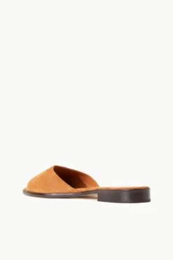 CASPIAN SLIDE | TAN SUEDE -Fashion Shop STAUD CASPIAN SLIDE TANSUEDE SUPF 23 ECOM 3