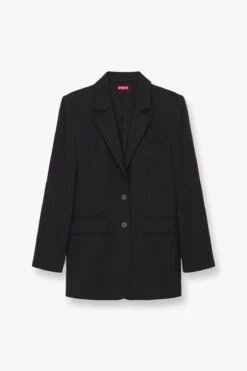 CITY BLAZER | BLACK 10 CITY BLAZER | BLACK -Fashion Shop STAUD CITY JACKET BLAZER BLACK FALL 23 ECOM 1