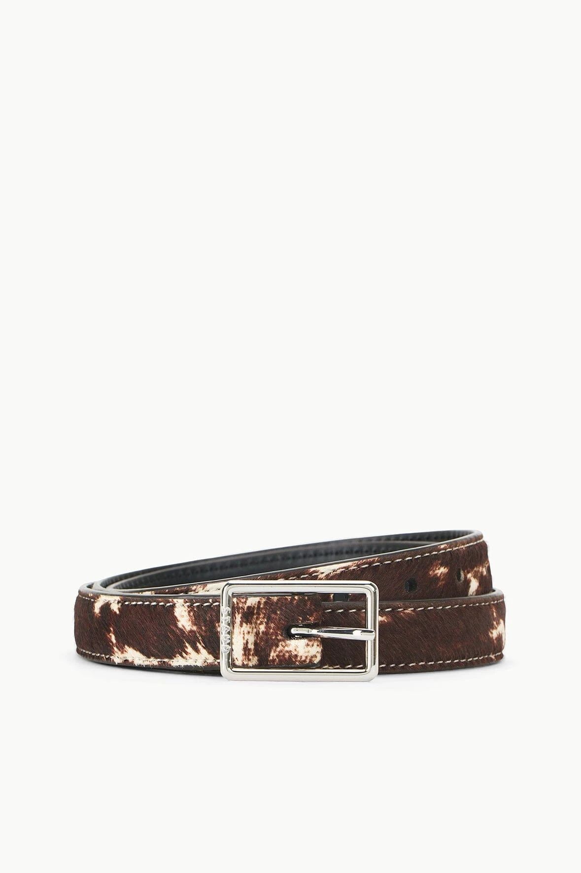 CLASSIC JEANS BELT | BROWN & TAN HAIRCALF 1 CLASSIC JEANS BELT | BROWN & TAN HAIRCALF