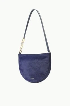 COLT SHOULDER BAG | NAVY HAIRCALF -Fashion Shop STAUD COLT SHOULDERBAG NAVY FALL 23 ECOM 2