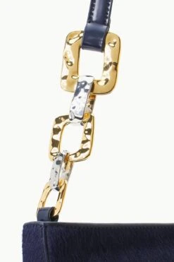 COLT SHOULDER BAG | NAVY HAIRCALF -Fashion Shop STAUD COLT SHOULDERBAG NAVY FALL 23 ECOM 4