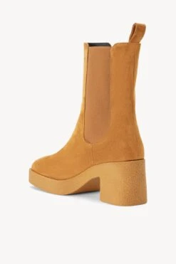 CYBIL BOOT | CASHEW SUEDE -Fashion Shop STAUD CYBIL BOOT CASHSUEDE SEASON 22 ECOM 3