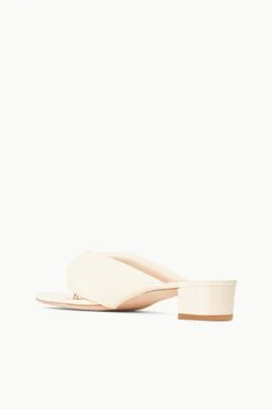 DAHLIA SANDAL | CREAM -Fashion Shop STAUD DAHLIA SANDAL CREAM SPRING 23 ECOM 3