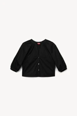 DILL TOP | BLACK -Fashion Shop STAUD DILL TOP BLACK FALL 22 ECOM 1
