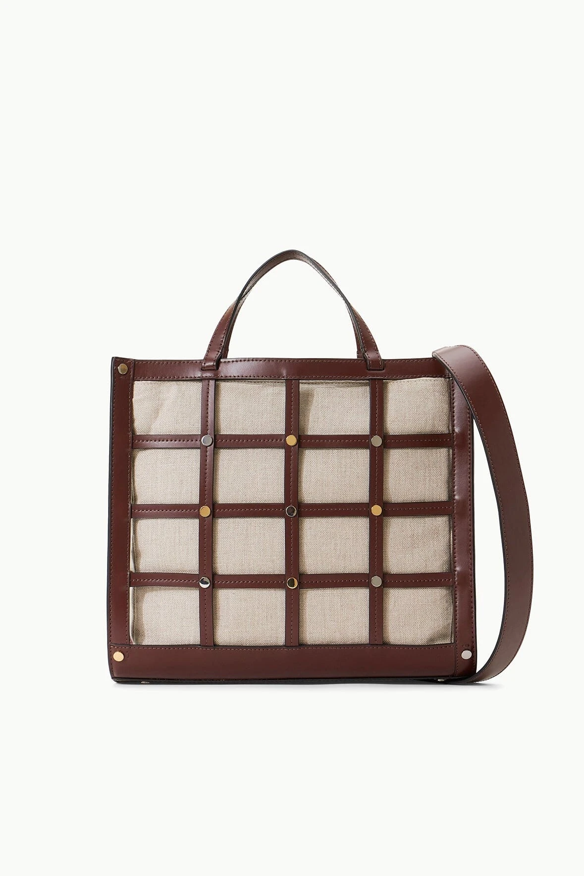 EMMA TOTE | MAHOGANY NATURAL 2 EMMA TOTE | MAHOGANY NATURAL - Image 2