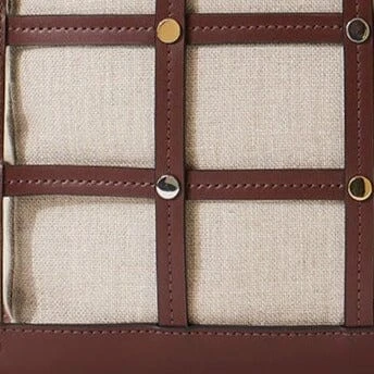 EMMA TOTE | MAHOGANY NATURAL 9 EMMA TOTE | MAHOGANY NATURAL - Image 9