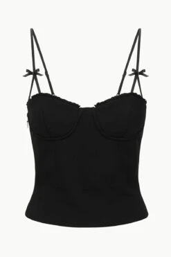 GEORGINA TOP | BLACK -Fashion Shop STAUD GEORGINATOP BLACK ECOM 1
