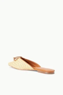 GINA MULE | NATURAL RAFFIA -Fashion Shop STAUD GINA MULE NATURAL SPRING 23 ECOM 3
