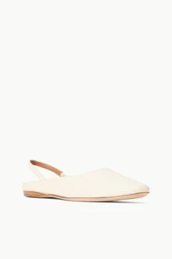 JANINE MULE | CREAM -Fashion Shop STAUD JANINE MULE CREAMNAPPA SPRING 23 ECOM 2