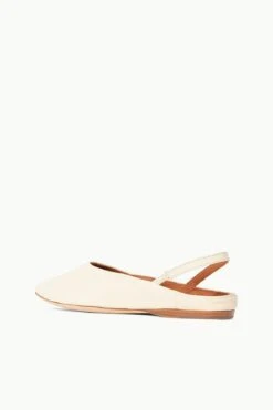 JANINE MULE | CREAM -Fashion Shop STAUD JANINE MULE CREAMNAPPA SPRING 23 ECOM 3