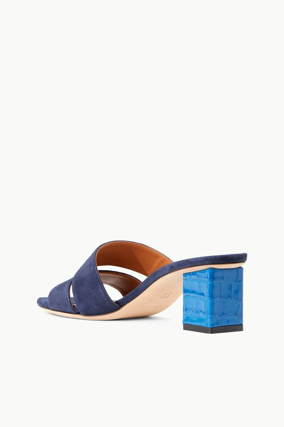 JULES BLOCK HEEL | INK ISLAND BLUE 5 JULES BLOCK HEEL | INK ISLAND BLUE - Image 5