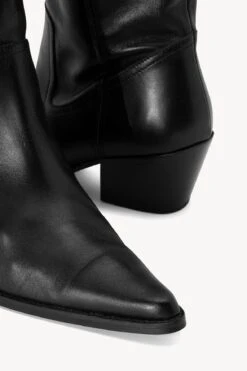 JUNE BOOT | BLACK -Fashion Shop STAUD JUNE BOOT BLKLEATHER SEASON 22 ECOM 5