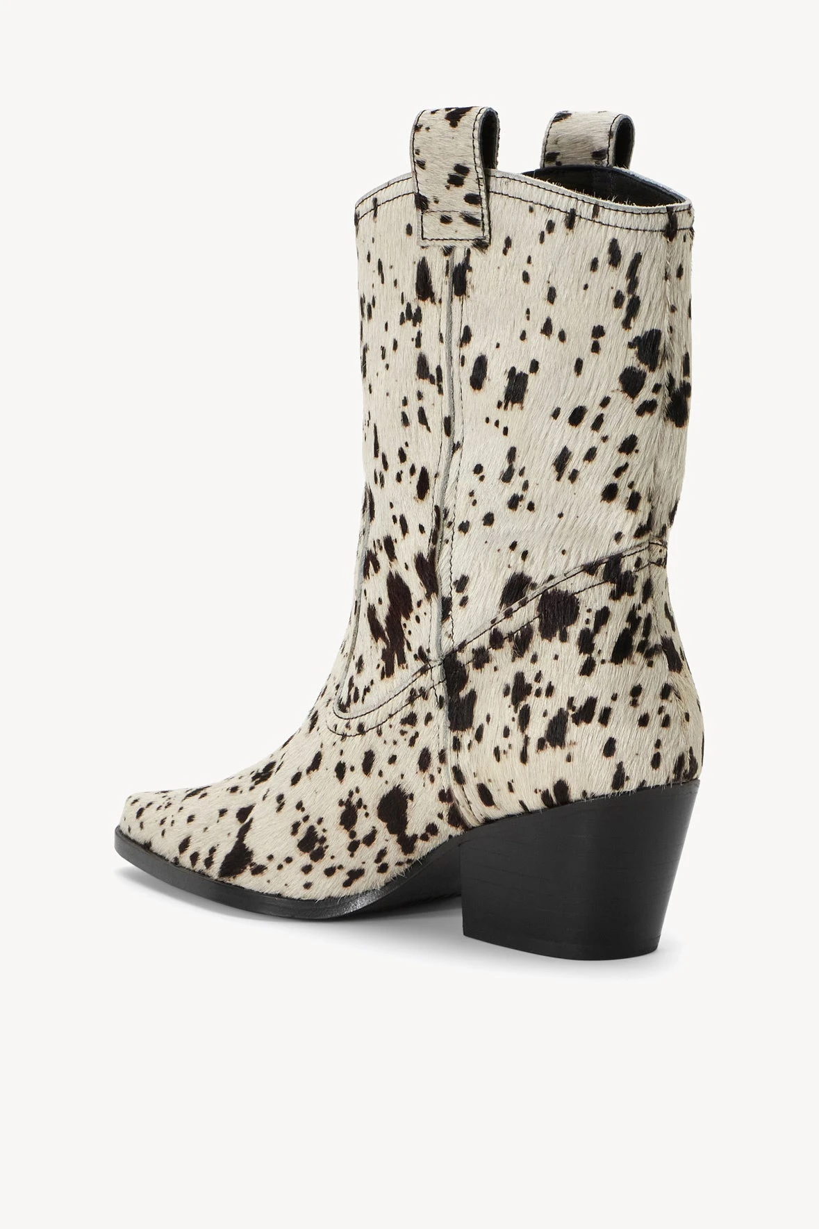 JUNE BOOT | BLACK WHITE HAIRCALF 7 JUNE BOOT | BLACK WHITE HAIRCALF - Image 7