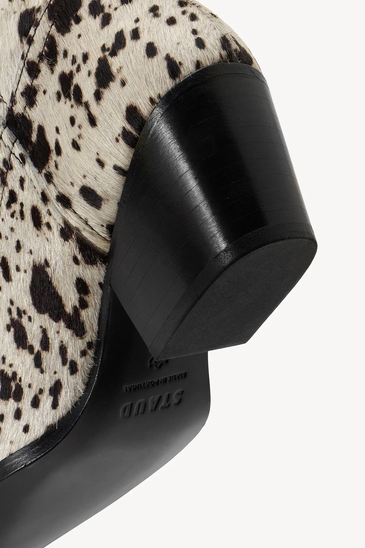JUNE BOOT | BLACK WHITE HAIRCALF 6 JUNE BOOT | BLACK WHITE HAIRCALF - Image 6