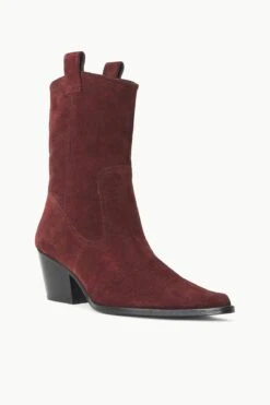 JUNE BOOT | MAHOGANY -Fashion Shop STAUD JUNE BOOT MAHOGANY FALL 23 ECOM 2