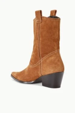 JUNE BOOT | TAN SUEDE -Fashion Shop STAUD JUNE BOOT TANSUEDE SEASON 22 ECOM 3