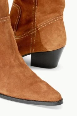 JUNE BOOT | TAN SUEDE -Fashion Shop STAUD JUNE BOOT TANSUEDE SEASON 22 ECOM 5