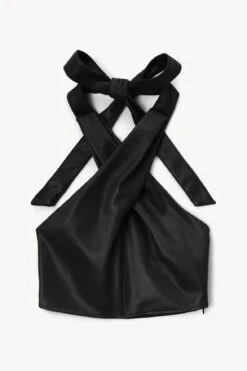 KAI TOP | BLACK VEGAN LEATHER -Fashion Shop STAUD KAI TOP BLACK FALL 22 ECOM 1 862a56cd 3b1b 468d b6b3 17333a115c42