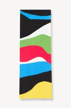 KARINA SKIRT | MARBLE WAVE -Fashion Shop STAUD KARINA SKIRT MARBLE WAVE SUPF 23 ECOM 1