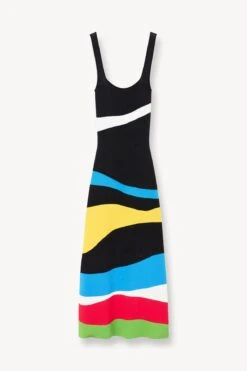 KATIE DRESS | MARBLE WAVE 10 KATIE DRESS | MARBLE WAVE -Fashion Shop STAUD KATIE DRESS MARBLE WAVE SUPF 23 ECOM 1